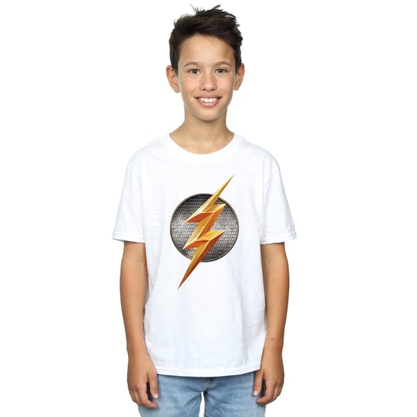 DC Comics Boys Justice League Movie Flash Emblem T-Shirt