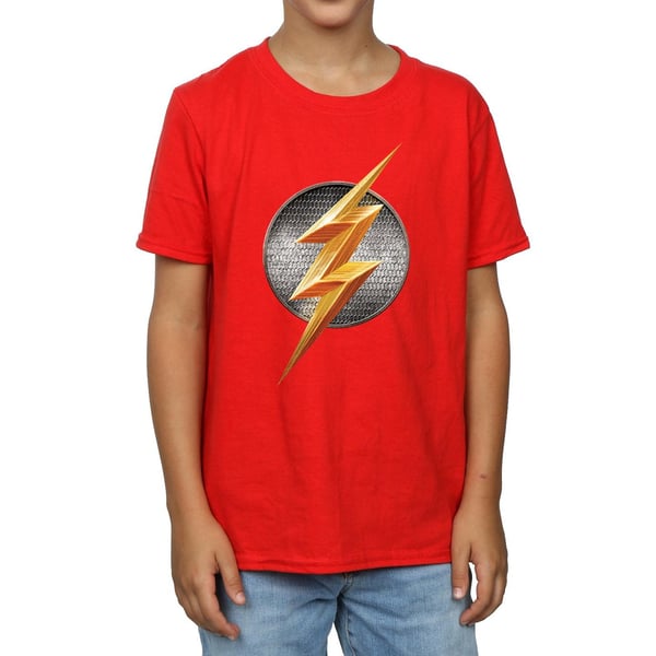 DC Comics Boys Justice League Movie Flash Emblem T-Shirt
