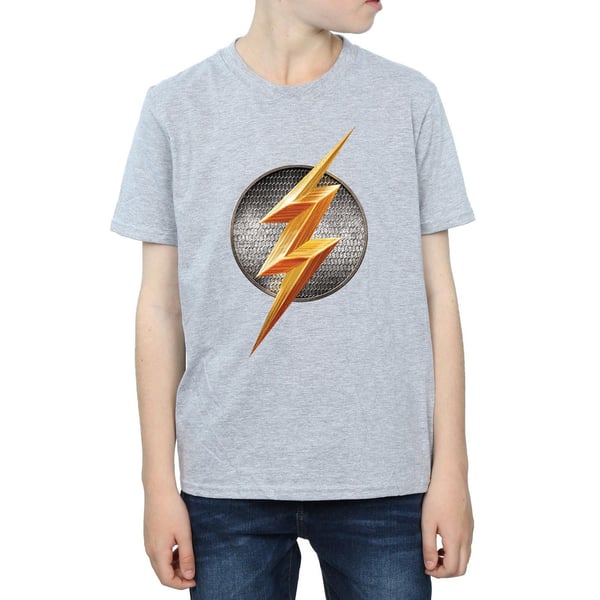 DC Comics Boys Justice League Movie Flash Emblem T-Shirt