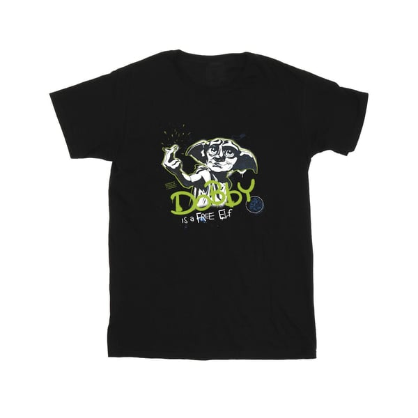 Harry Potter Girls Dobby A Free Elf Cotton T-Shirt