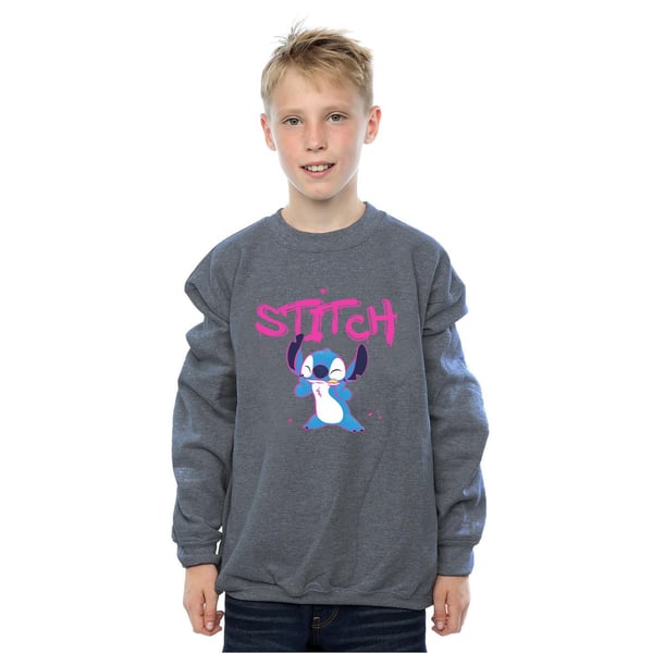 Disney Boys Lilo And Stitch Graffiti Sweatshirt