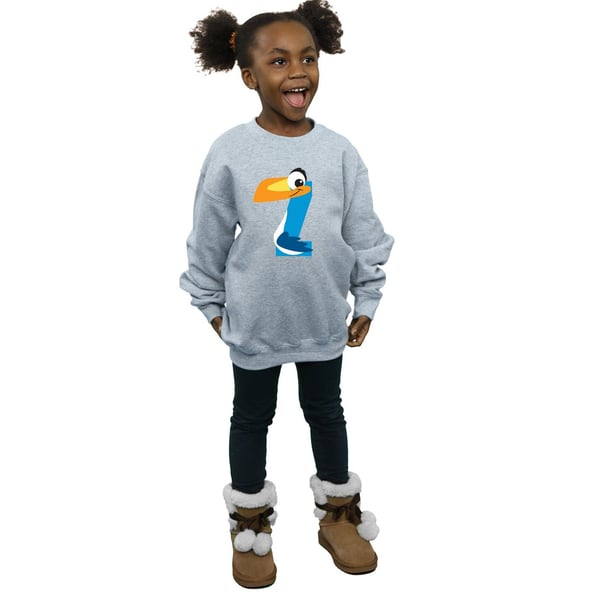 Disney Girls Alphabet Z Is For Zazu Sweatshirt