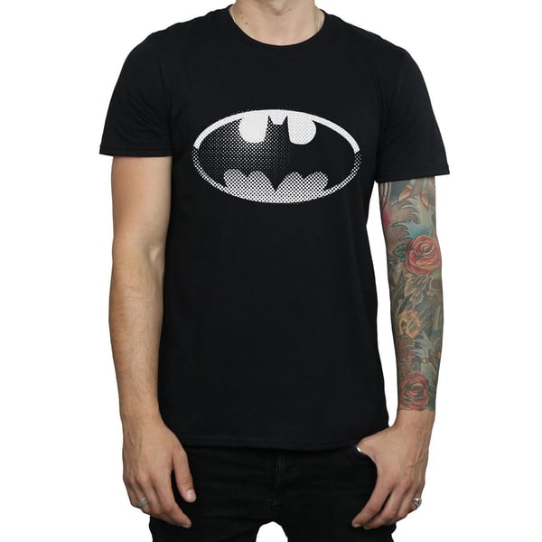 DC Comics Mens Batman Spot Logo T-Shirt