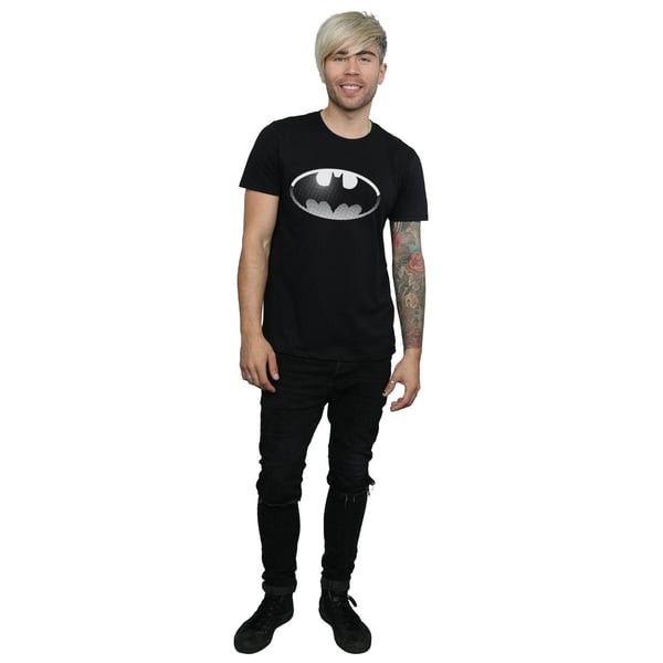 DC Comics Mens Batman Spot Logo T-Shirt