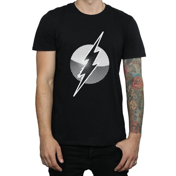 DC Comics Mens Flash Spot Logo T-Shirt