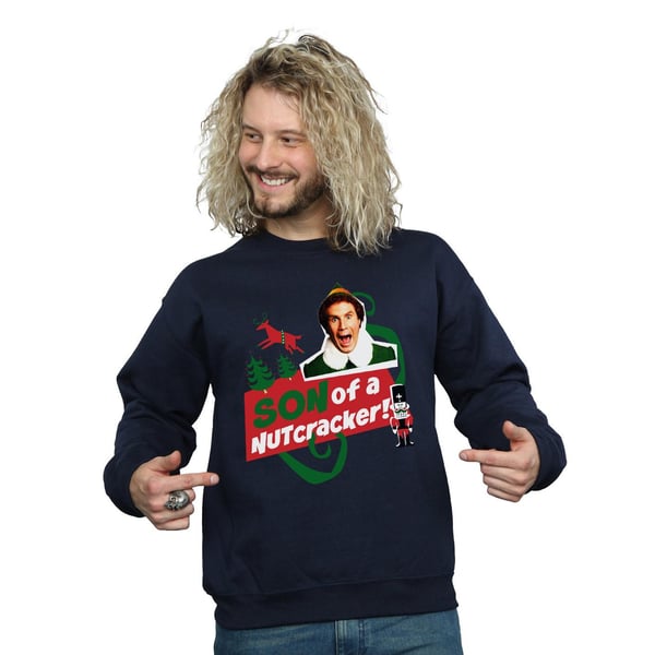 Elf Mens Son Of A Nutcracker Sweatshirt