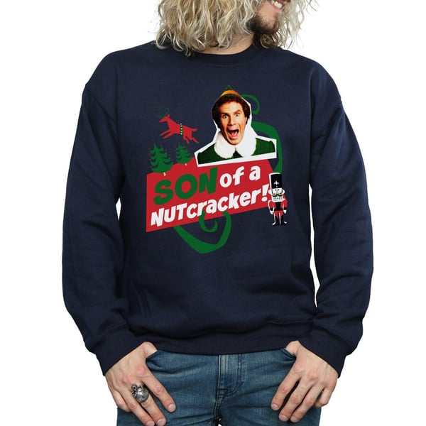Elf Mens Son Of A Nutcracker Sweatshirt