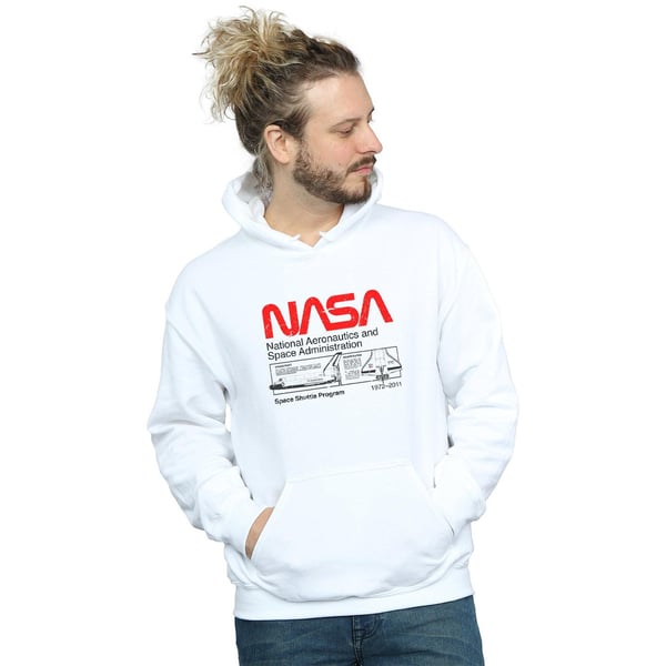 NASA Mens Space Shuttle Hoodie
