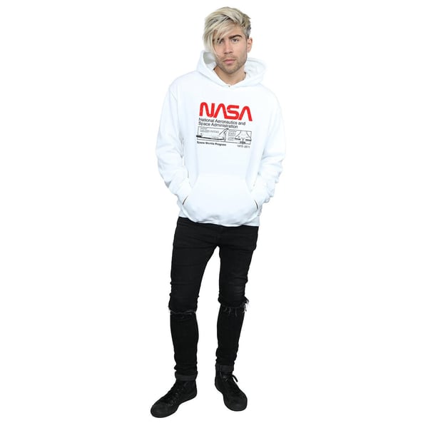 NASA Mens Space Shuttle Hoodie