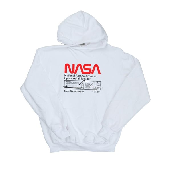NASA Mens Space Shuttle Hoodie