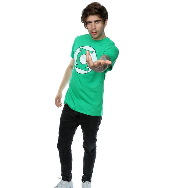 DC Comics Mens Green Lantern Logo T-Shirt