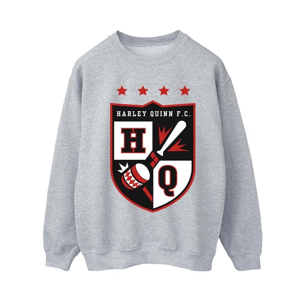 Justice League Womens/Ladies Harley Quinn FC Pocket Sweatshirt