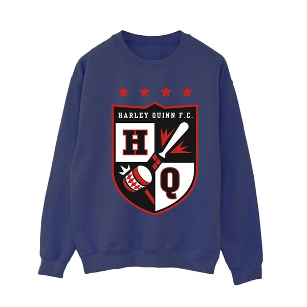 Justice League Womens/Ladies Harley Quinn FC Pocket Sweatshirt
