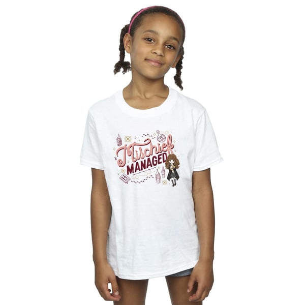 Harry Potter Girls Mischief Managed Hermione Cotton T-Shirt