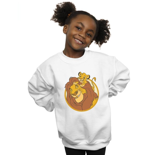 Disney Tyttöjen Leijonakuningas Mufasa ja Simba Collegepaita