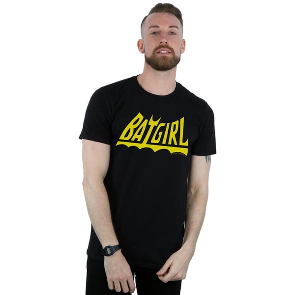 DC Comics Mens Batgirl Logo T-Shirt
