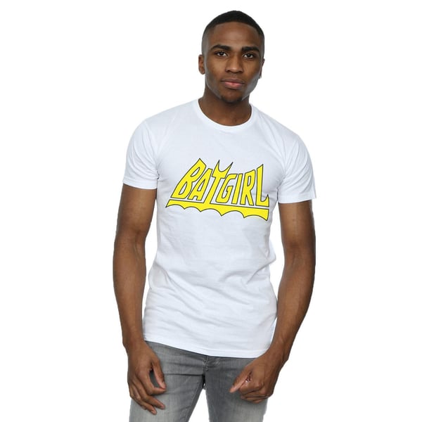 DC Comics Mens Batgirl Logo T-Shirt