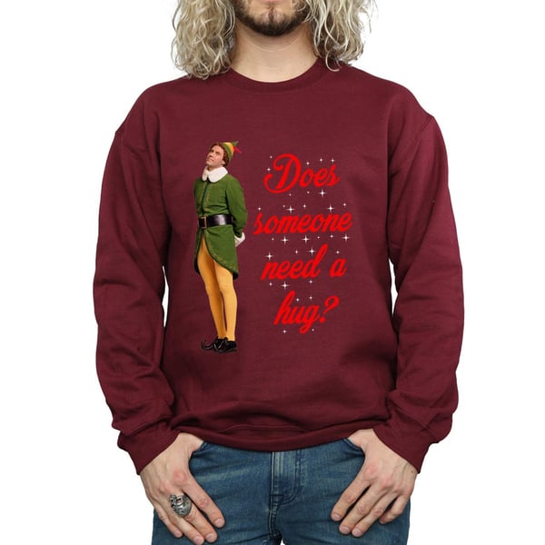 Elf Miesten Hug Buddy -collegepaita