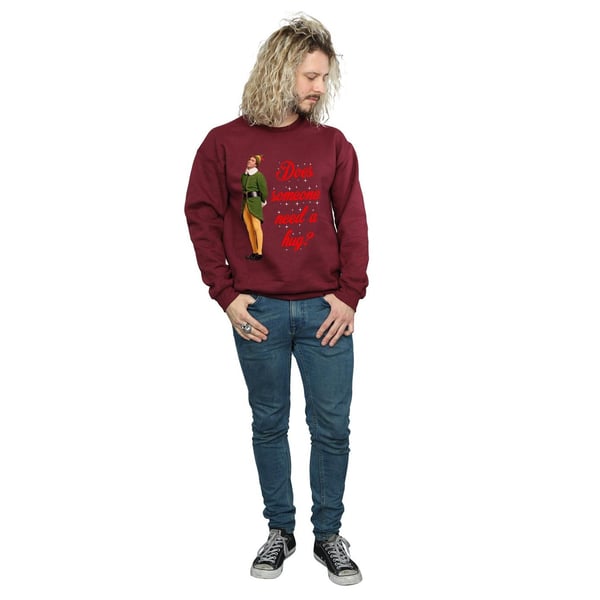 Elf Miesten Hug Buddy -collegepaita