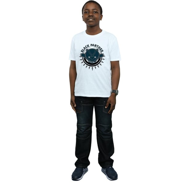 Marvel Boys Kawaii Black Panther Pounce T-Shirt