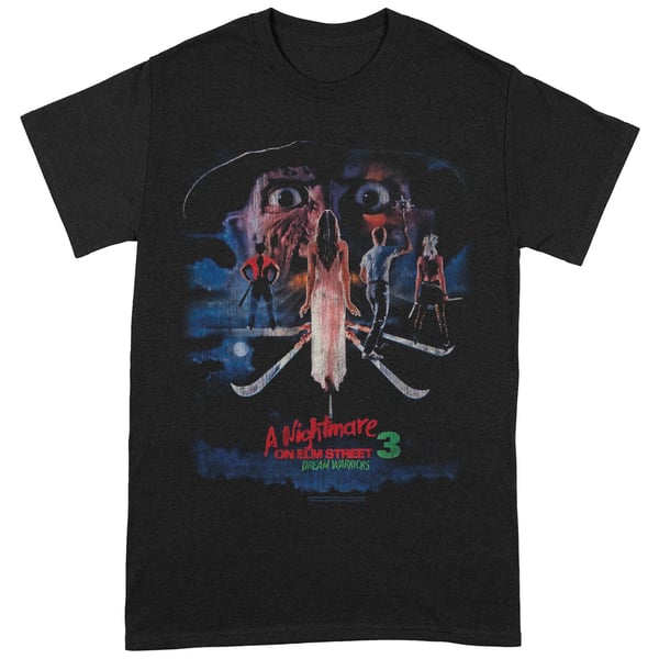 Nightmare On Elm Street Unisex Vuxen Dream Warriors T-shirt