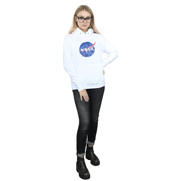 NASA Womens/Ladies Insignia Distressed Hoodie