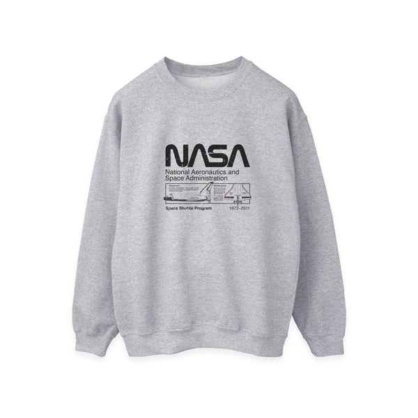 NASA Womens/Ladies Space Shuttle Sweatshirt