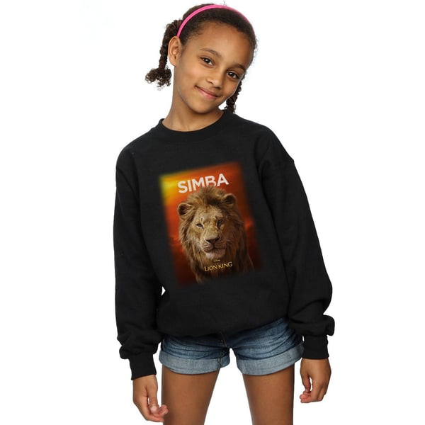 Disney Girls The Lion King Movie Adult Simba Poster Sweatshirt