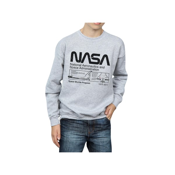 NASA Boys Space Shuttle Sweatshirt
