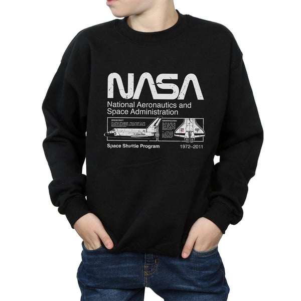 NASA Boys Space Shuttle Sweatshirt