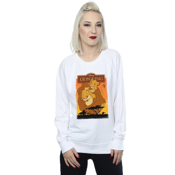 Disney Womens/Ladies The Lion King Simba And Mufasa Sweatshirt