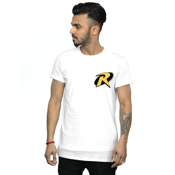 DC Comics Mens Batman Robin Logo T-Shirt