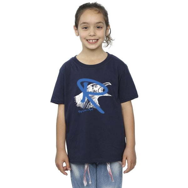 Harry Potter Girls Ravenclaw Pop Spray Cotton T-Shirt