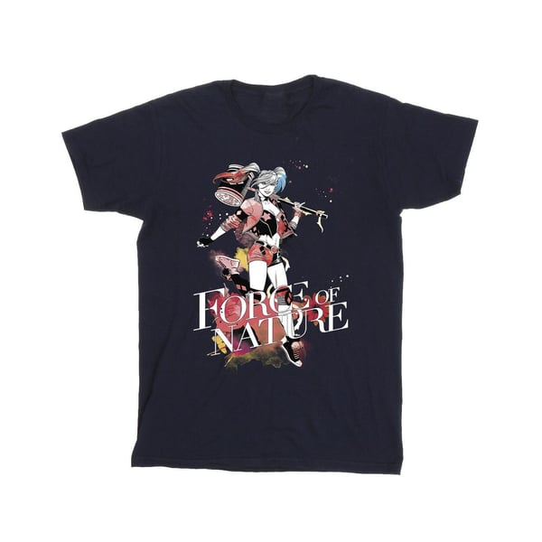 DC Comics Mens Harley Quinn Forces Of Nature T-Shirt