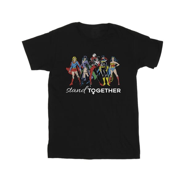 DC Comics Mens Women Of DC Stand Together T-Shirt