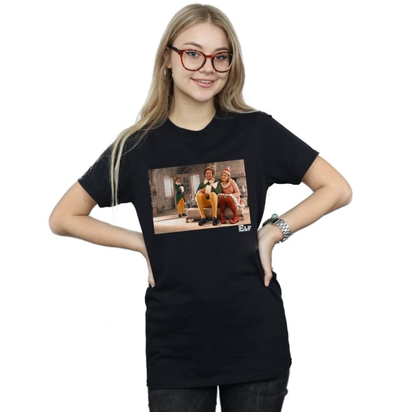 Elf Womens/Ladies Family Shot Cotton Boyfriend T-Shirt