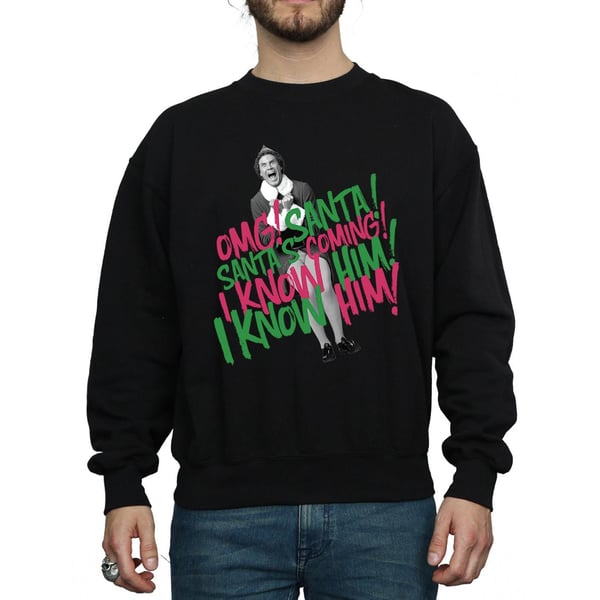 Elf Mens Santa´s Coming Sweatshirt