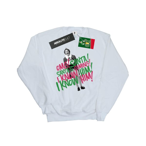 Elf Mens Santa´s Coming Sweatshirt