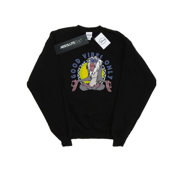 Disney Womens/Ladies The Lion King Rafiki Good Vibes Only Sweatshirt