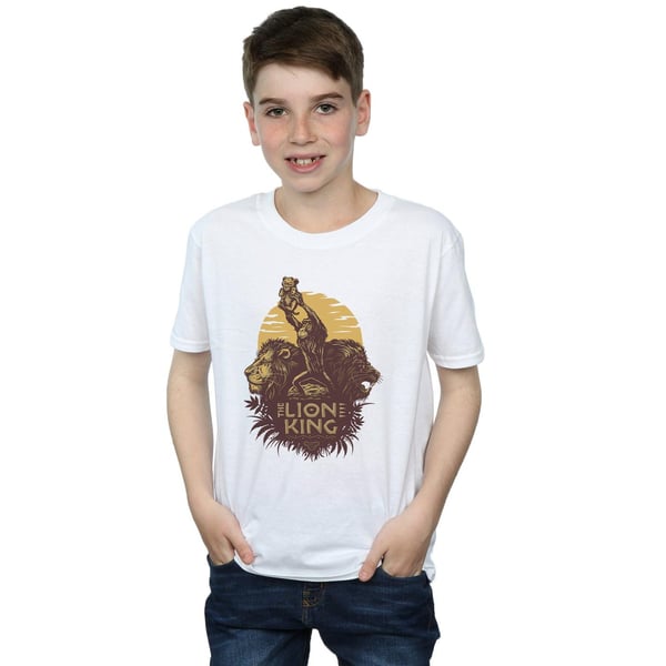 Disney Boys The Lion King Movie Sunrise Collage T-Shirt