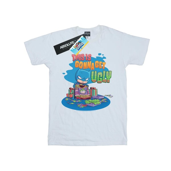 DC Comics Mens Super Friends Batman Joker Christmas Jumper T-Shirt