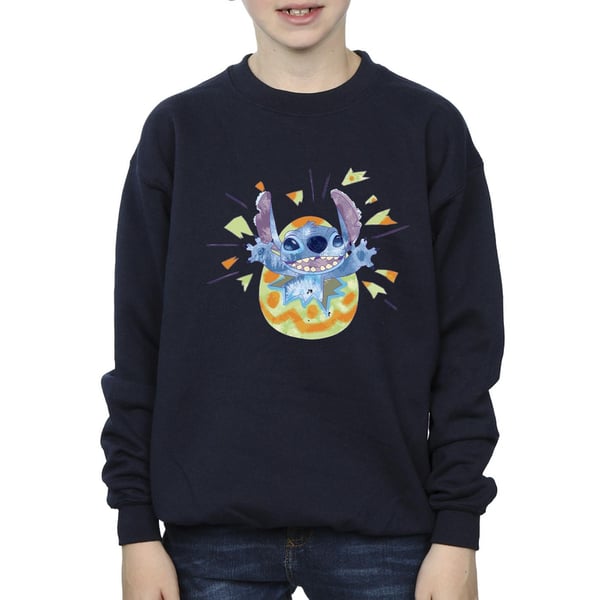 Disney Poikien Lilo & Stitch Cracking Egg -collegepaita