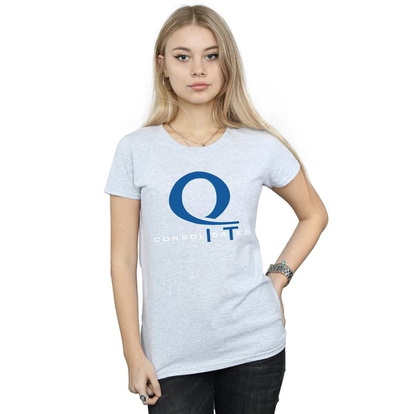 DC Comics Womens/Ladies Arrow Queen Consolidated Logo Cotton T-Shirt
