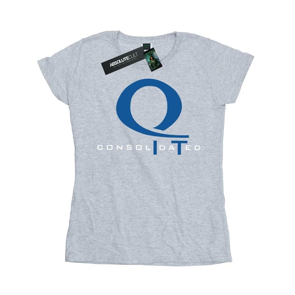 DC Comics Dam/Kvinnor Arrow Queen Consolidated Logotyp T-shirt i Bomull