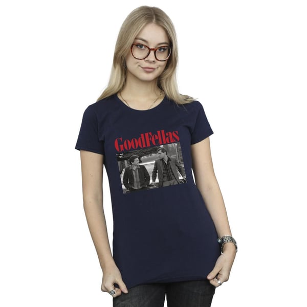 Goodfellas Womens/Ladies Two Black Cotton T-Shirt