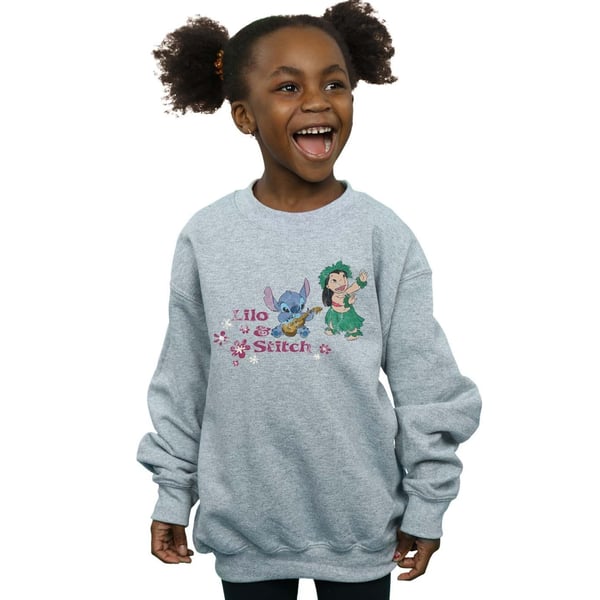 Disney Girls Lilo And Stitch Hawaii Sweatshirt