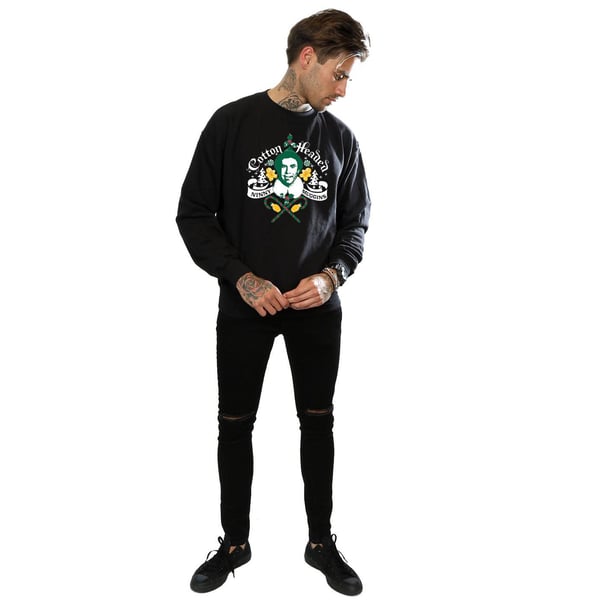 Elf Mens Headed Ninny Muggins Sweatshirt