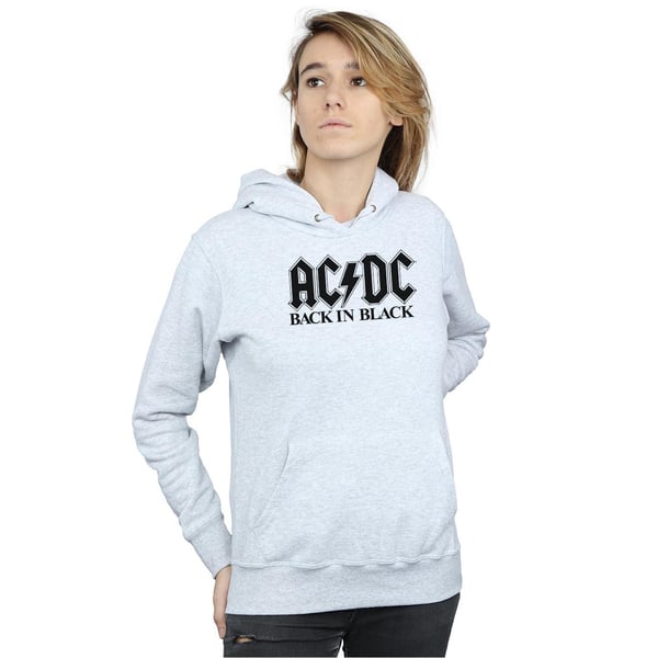 AC/DC Naisten Back in Black -logohuppari