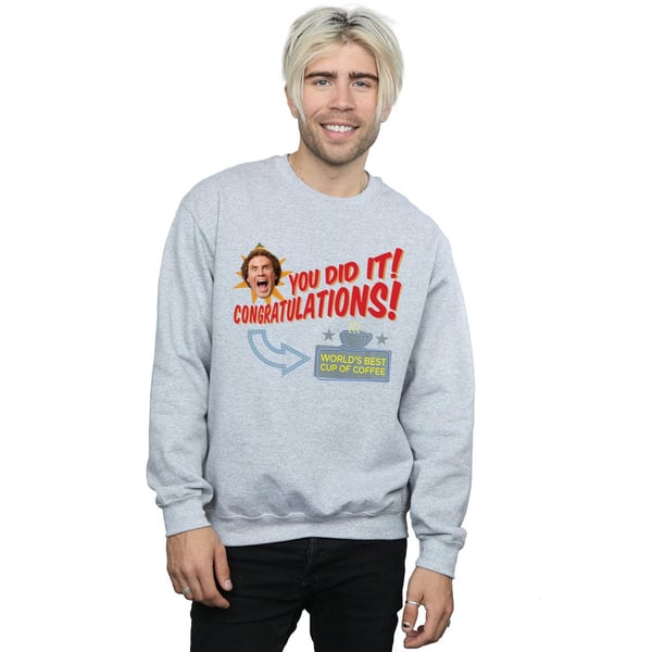 Elf Mens World´s Best Coffee Sweatshirt