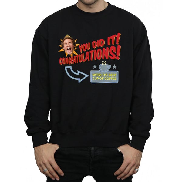 Elf Mens World´s Best Coffee Sweatshirt